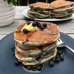 A picture of My Norway trip pancakes.