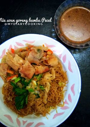 Foto resep Mie soun goreng bumbu pecel