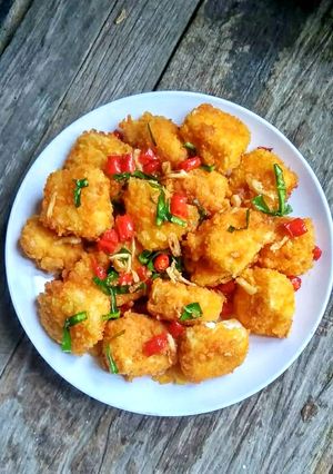 Foto resep Tahu krispy cabe garam
