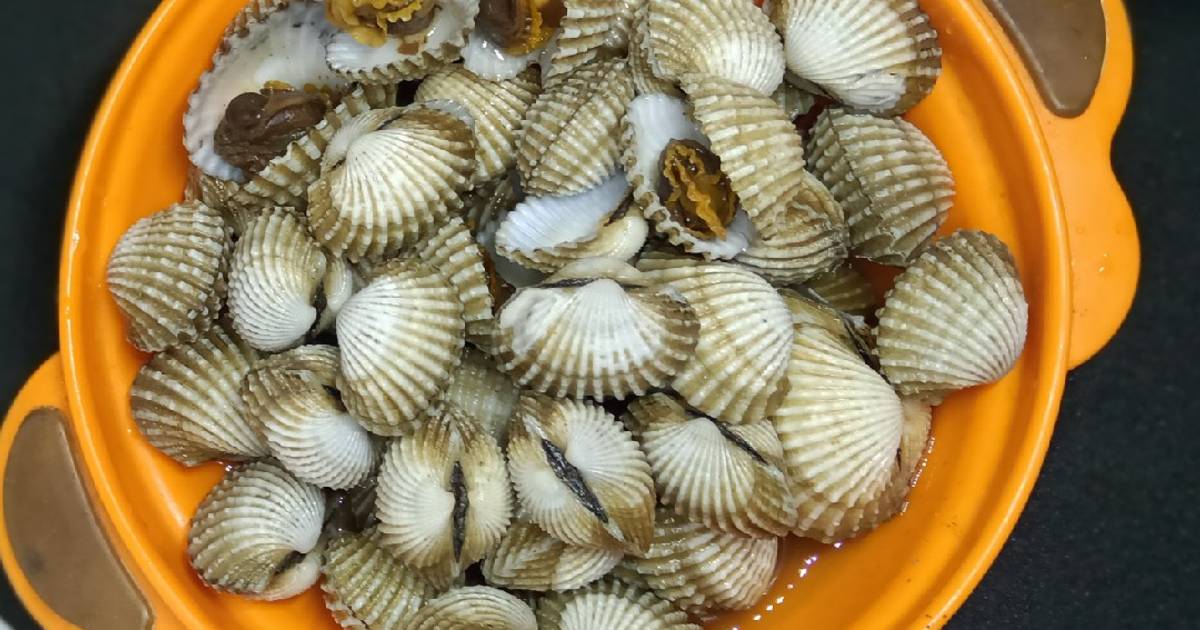 Resep Kerang dara rebus simple oleh nurma lailika Cookpad