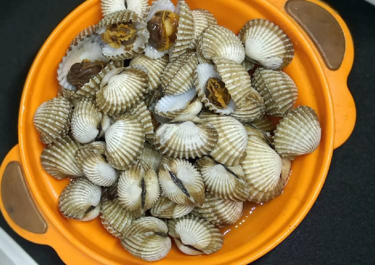 Kerang dara rebus simple