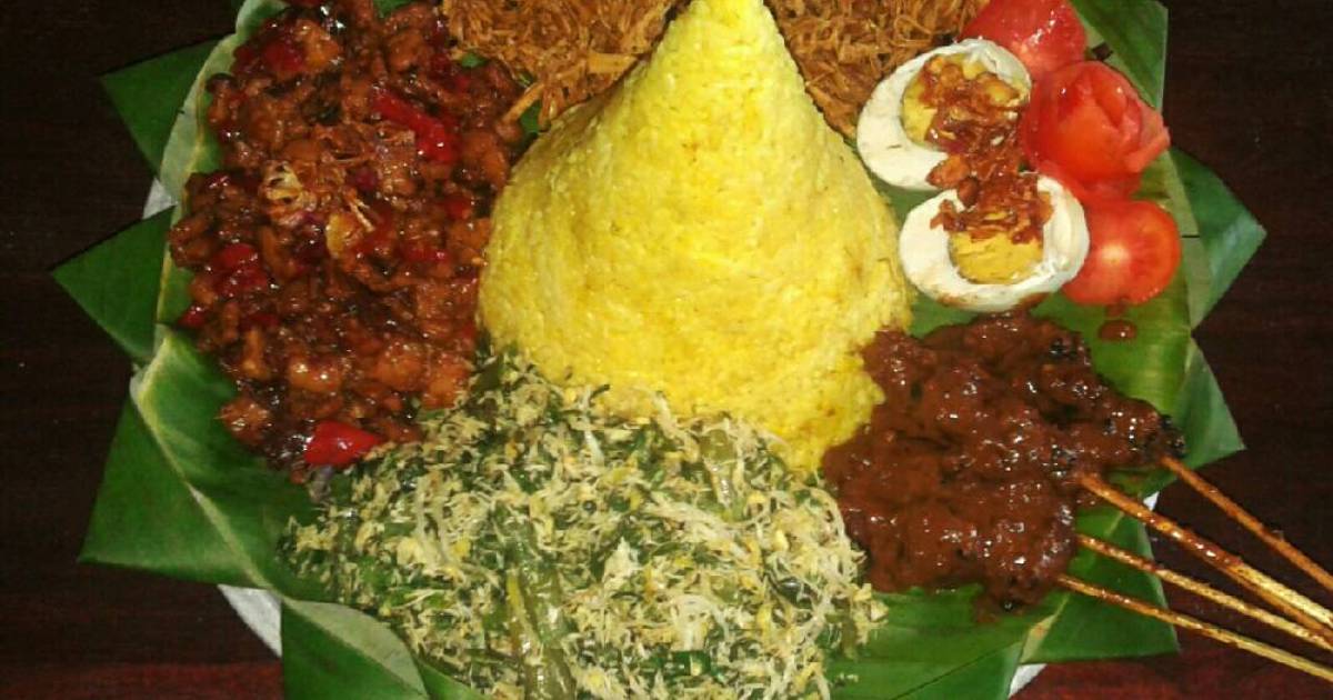 Nasi Kuning Ketan Betawi / Resep Nasi Tumpeng Kuning oleh ...