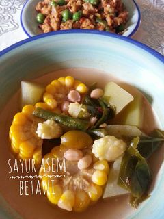 Foto resep Sayur asem betawi
