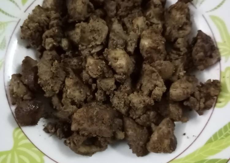 Recipe of Award-winning Tawa kaleji (chicken)
