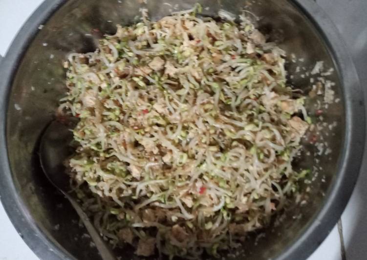 Urap Tauge Tempe