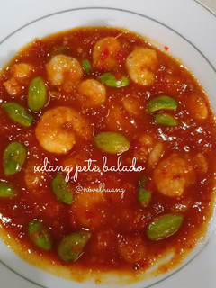 Foto resep Udang pete balado