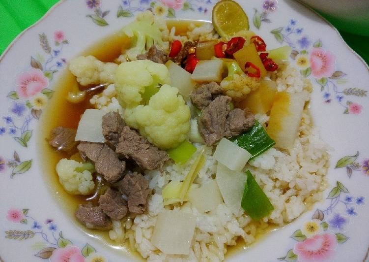 Resep Sup lobak Anti Gagal