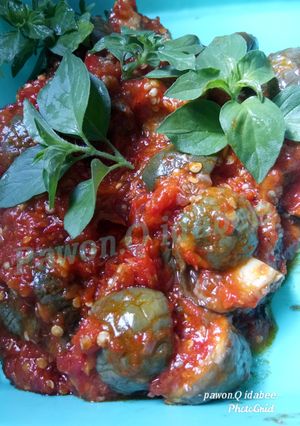 Foto resep Sambel terong Q suwiiimpel