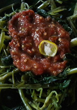 Foto resep Plecing Kangkung Lombok