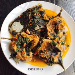 A picture of CatFish Pepper Soup.