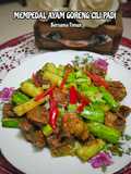 11:5:23 - Mempedal ayam gorang cili padi bersama timun
