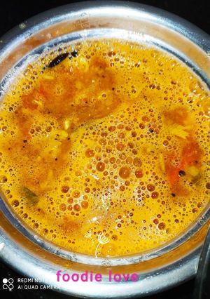 A picture of Paruppu Dal Rasam.