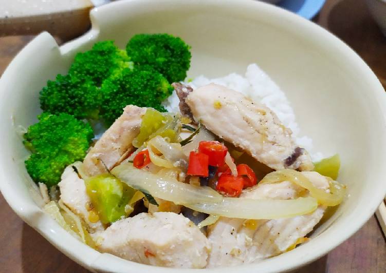 Bagaimana Membuat Tuna Bawang Ricebowl #supereasy, Menggugah Selera