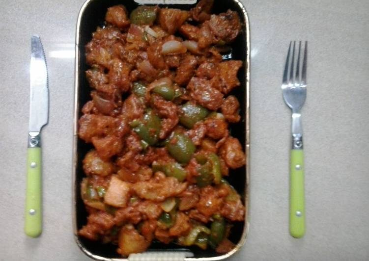 Sweet chilli pork