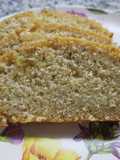 Budín de coco sin huevos con sobras de leche de almendras