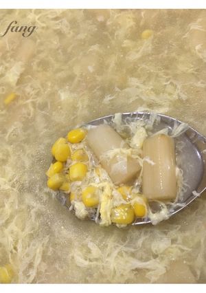 A picture of Crab Asparagus Soup.
