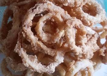 Easiest Way to Cook Appetizing Onion Ring crispy and simple