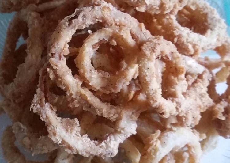 Onion Ring crispy and simple