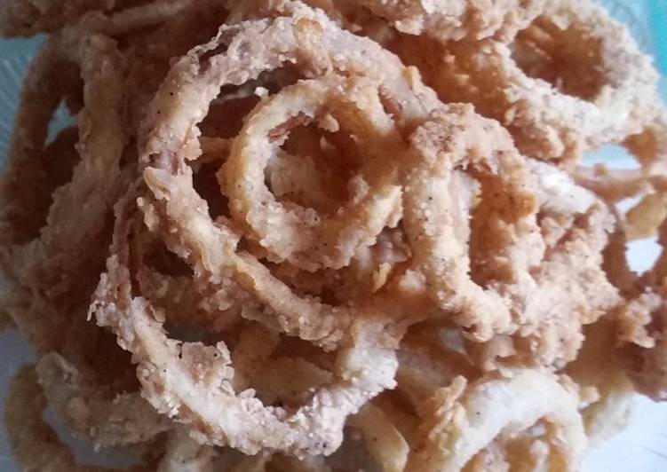 Onion Ring crispy and simple