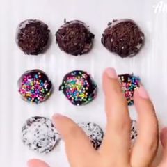 A picture of Choco bliss ball yummy and budget friendly 😊.