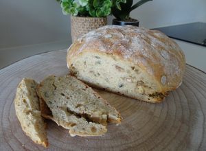 Foto de Pão de espelta de sementes de fermentação longa