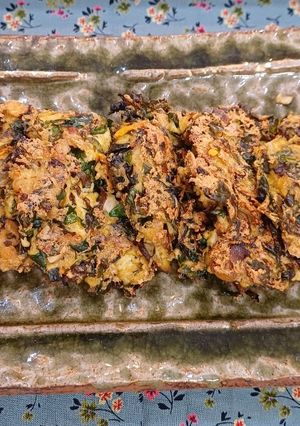 Hình của món Chả nấm,đậu, lá lốt.