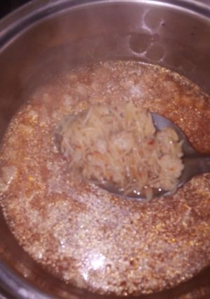 Una foto de Sopita de fideo aguada con soya