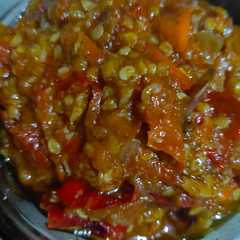 A picture of Sambel bawang.