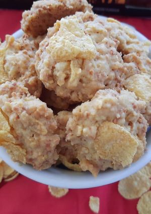 Foto resep Crunchy cheese cornflakes cookies