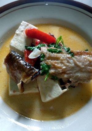 Foto resep Iwak pe santan kemangi