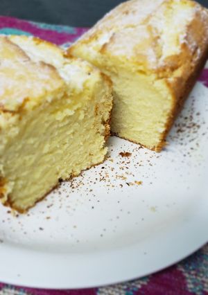 Una foto de Budín de limón