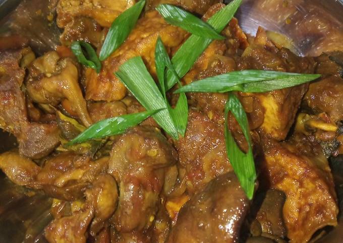 Resep Rica-rica kecap ati ampela tahu, Lezat