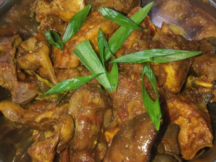 Resep Rica-rica kecap ati ampela tahu, Lezat