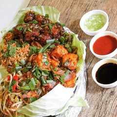 A picture of Fried vegetable bowl.