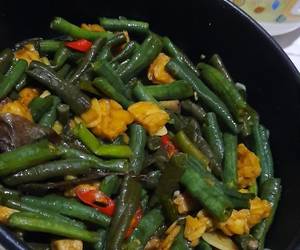 Resep mudah Oseng Kacang Panjang + Tempe Enak Sempurna