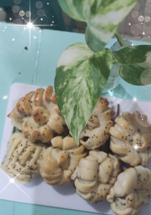 عکسی از دستور پیراشکی حلزونی بدون فر