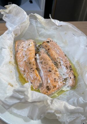 烤鮭魚 的食譜成品照片
