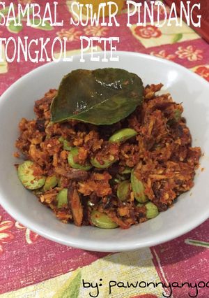 Foto resep Sambal Suwir Pindang Tongkol Pete~ #13