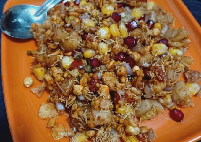 How to Prepare Exotic Khatti meethi sev Bhel puri for List of Food