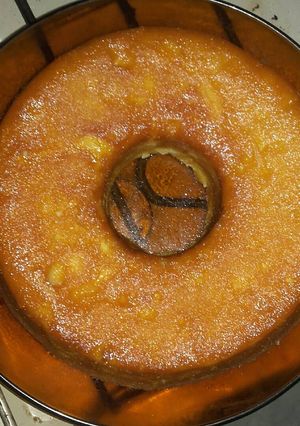 Una foto de Budin de pan clásico