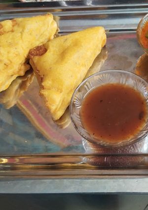 A picture of Stuffed Bread Potato Pakora - Tea time Snack.