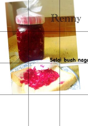 Foto resep Selai buah naga