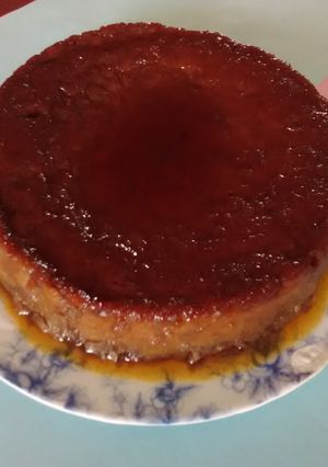 Una foto de Budín chocolatoso de pan 🥧