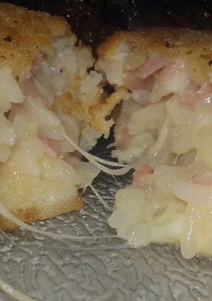 Una foto de Croquetas de arroz