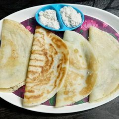 A picture of Rava masala dosa.