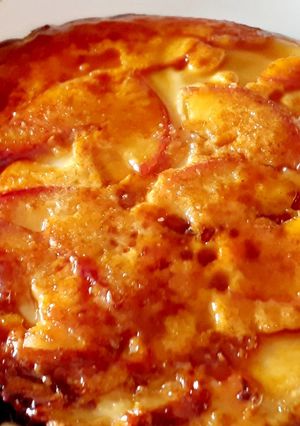 Una foto de Panqueque tibio de manzana 🍎