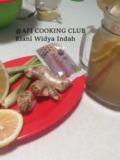 Foto resep Air Sereh Jahe Lemon Madu