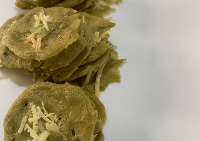 Resep Green tea cheese crispy (ga ada stok almond 🤭) Anti Gagal