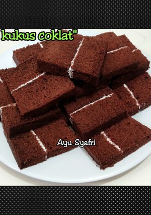 Foto resep Bolu kukus coklat (lembut dan ekonomis)