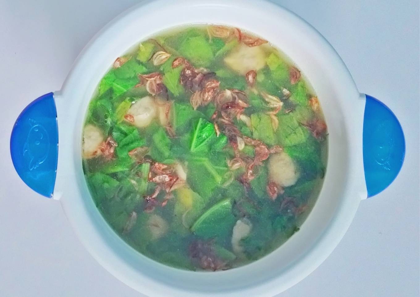 Sayur Bening Caisim Bakso